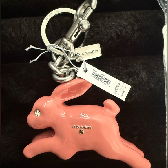 Coach Bunny Bag Charm - CBH21 - Picture 1 of 4